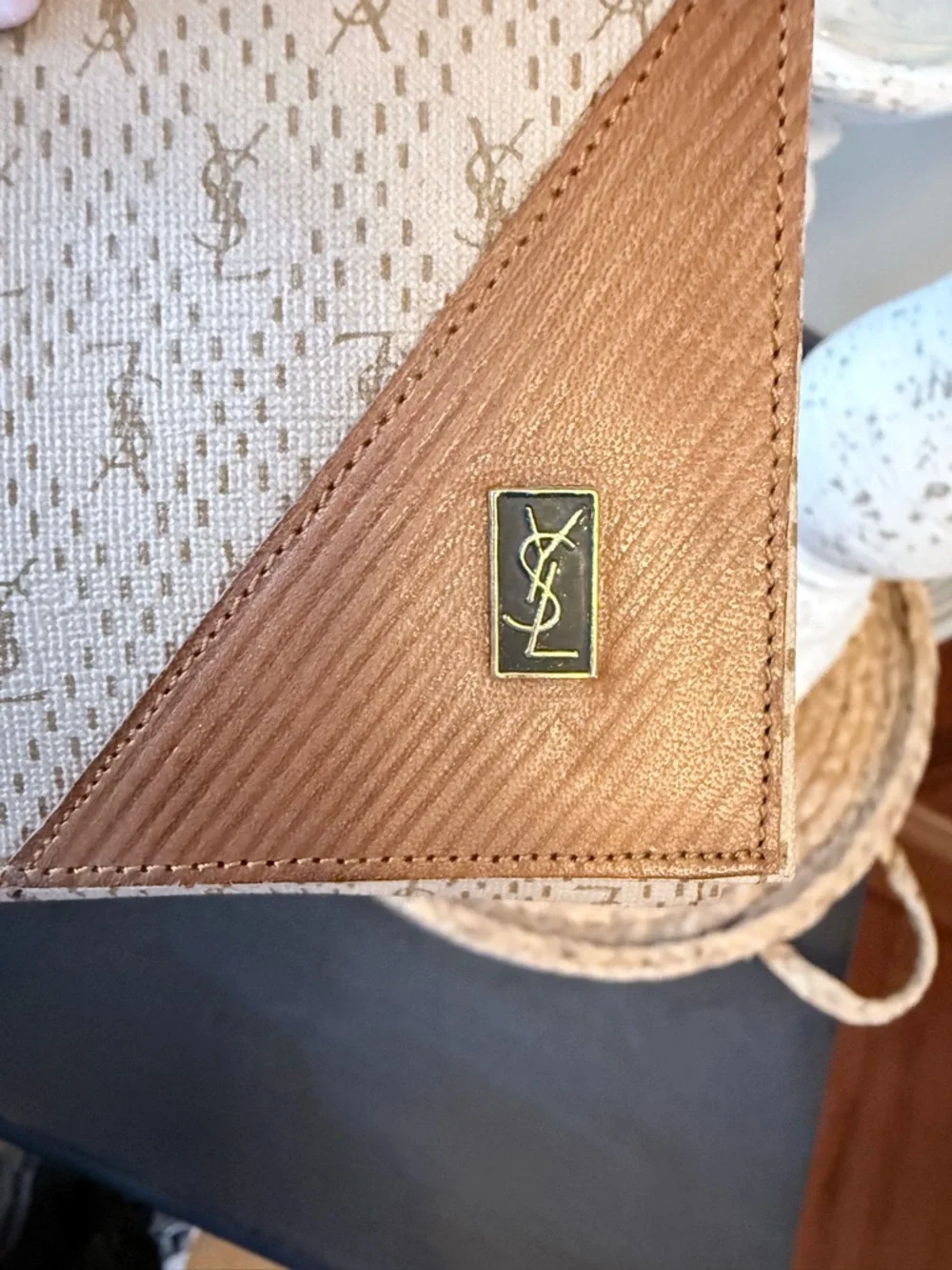 Vintage Yves Saint Laurent Monogram Wallet - Picture 13 of 16